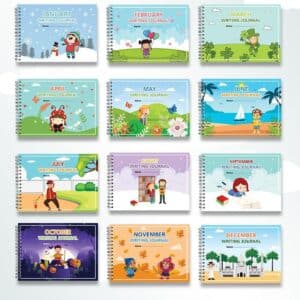 دفاتر الكتابة الشهرية