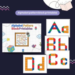 Alphabets Pattren Block printables
